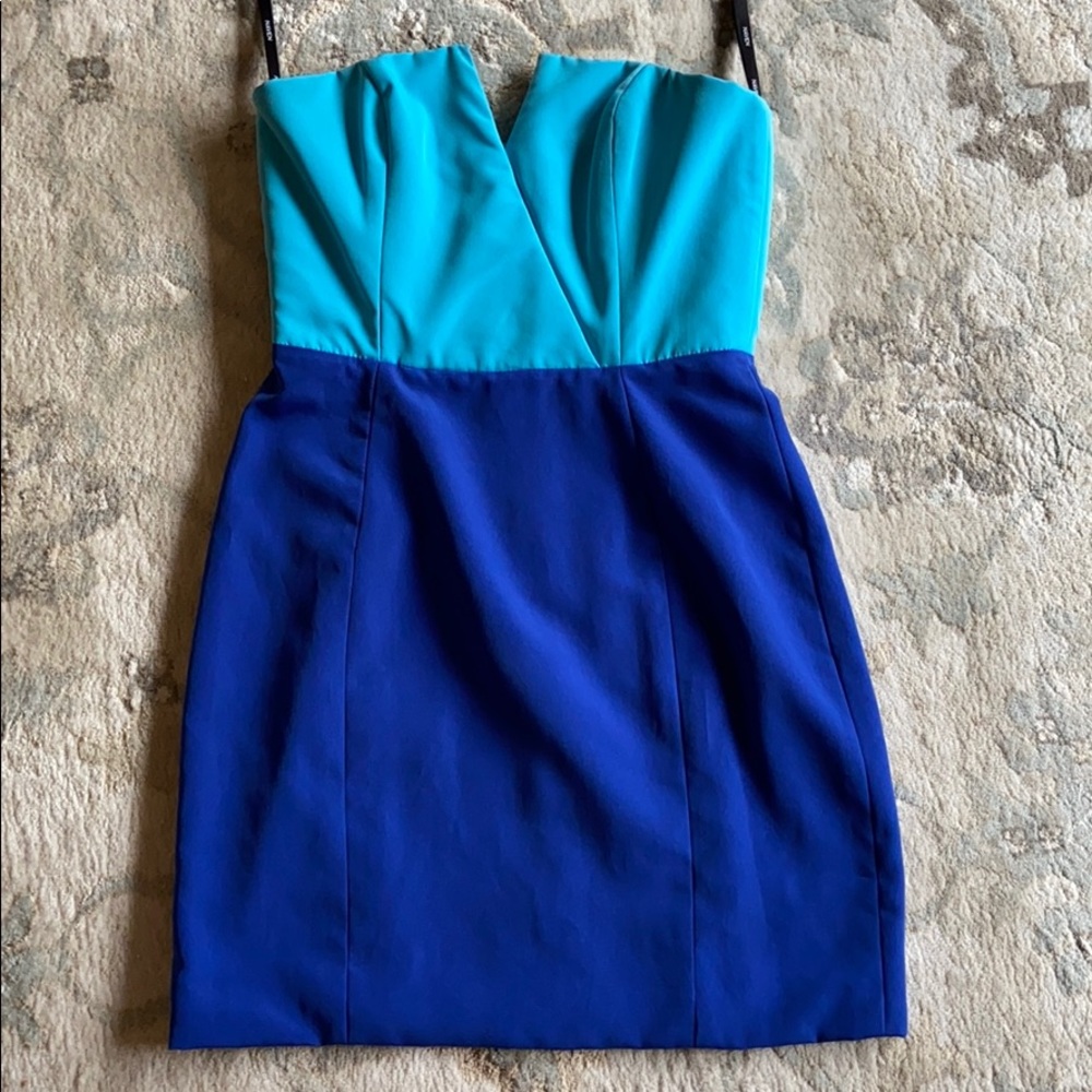 Naven Size Small Colorblock Cocktail Dress